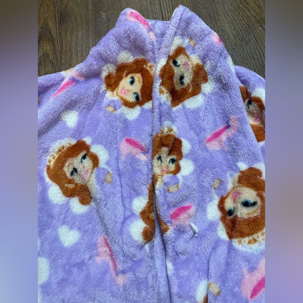 Disney Princess Sofia Bath Robe - Picture 2 of 3